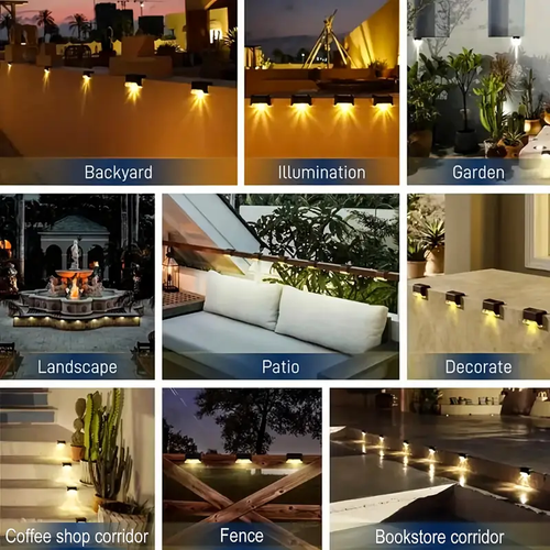 Solar Outdoor Lights Auto On  Off🚀Free shipping !!