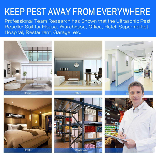 Ultrasonic Pest Repeller Multifunctional Insect   Mosquito Repeller