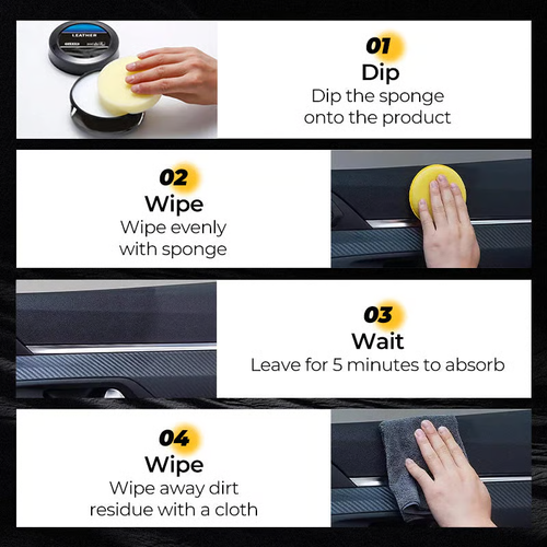 🔥Leader cleaning and care cream &Cleaning paste for leather care