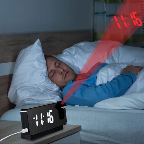 🔥Mirror Projection Alarm Clock