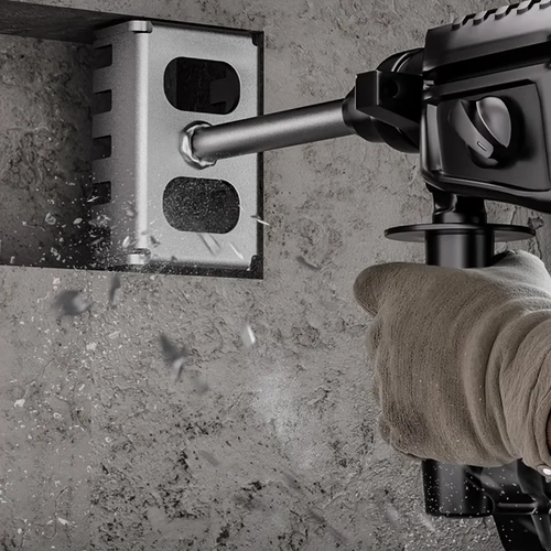 💪Square Hole Cutter for Electrical Box Cutout Saw Socket Slot Cutter