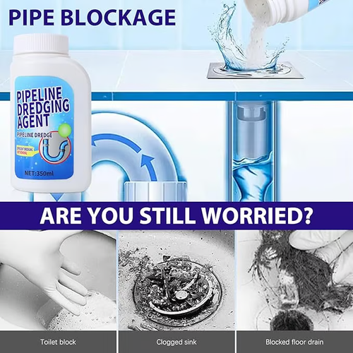 🎁Eco-friendly Sink and Drain Pipe Dredging Powder