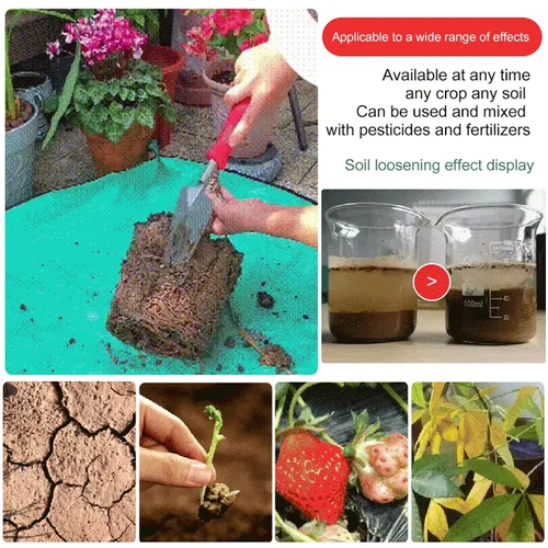 Soil improvement loosening agent