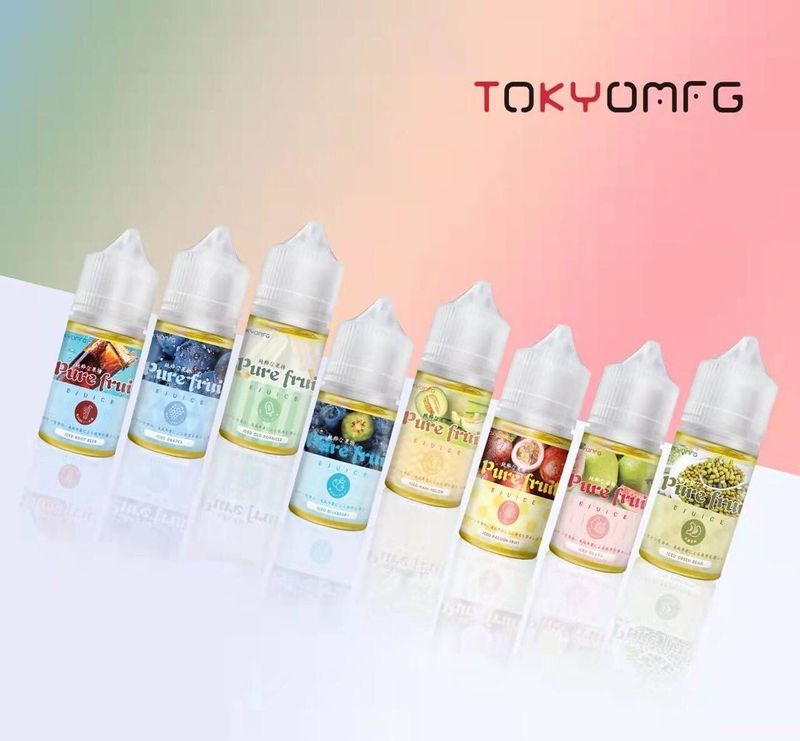 Pure Fruit煙油 Pure搭配純水果風味清爽順滑，容量與使用成本更好安排