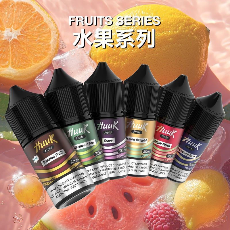 MEHA HUUK虎克煙油 多口味搭配MEHA，容量與使用成本更好安排