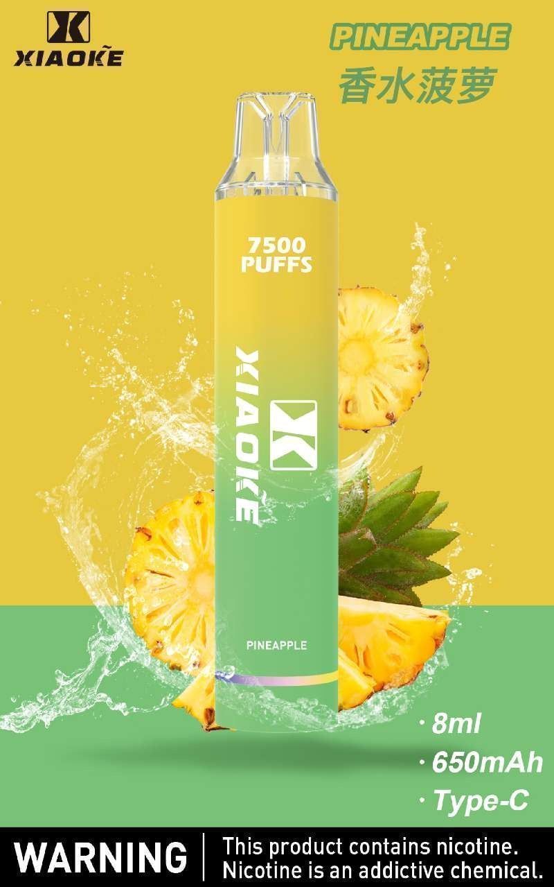 XIAOKE拋棄式電子煙 以多口味搭配穩定輸出為重點，更看重結構與日用手感