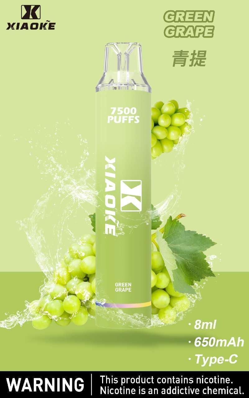 XIAOKE拋棄式電子煙 以多口味搭配穩定輸出為重點，更看重結構與日用手感