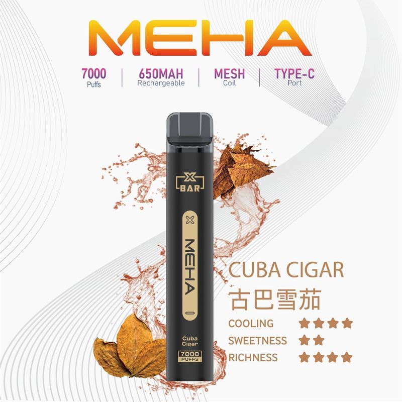 MEHA X BAR拋棄式電子煙 多口味搭配穩定輸出，更看重結構與日用手感