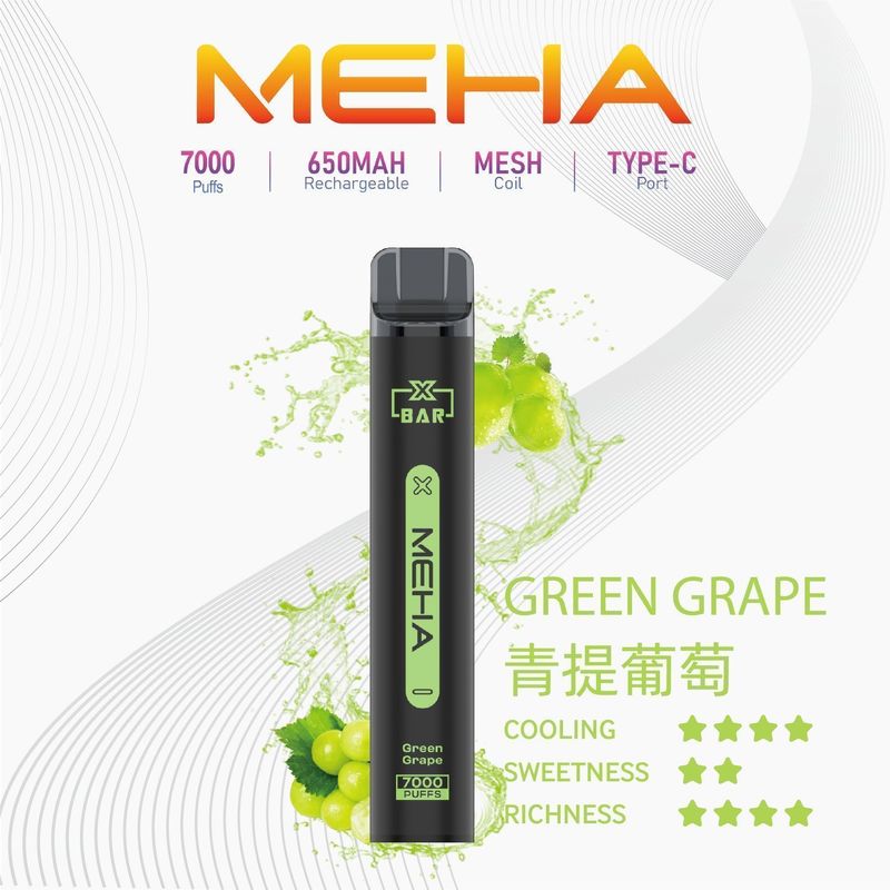 MEHA X BAR拋棄式電子煙 多口味搭配穩定輸出，更看重結構與日用手感