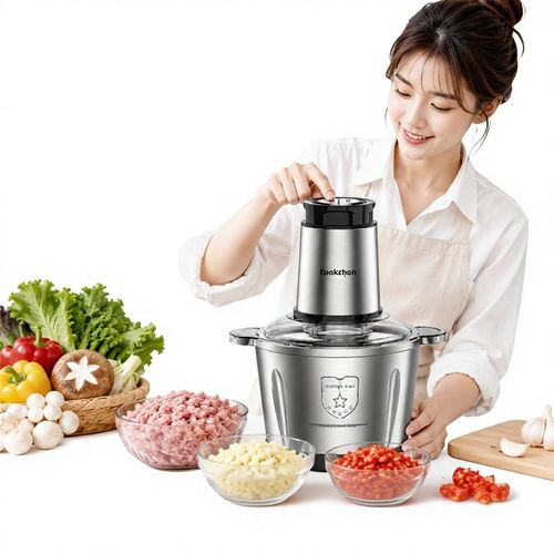 Fufu machine, a multi functional, large capacity, high power food processor for home use.
