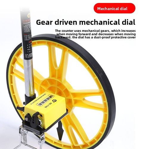 Measuring Instrument  Rolling Distance Measuring Wheel with Counter  Digital Length Measuring Wheel