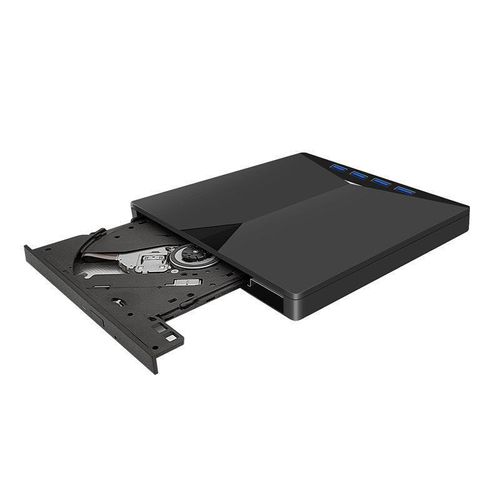 Multifunctional External Optical Drive  DVD Burner, USB 7 in 1 CD Drive, and Type C Expansion Drive