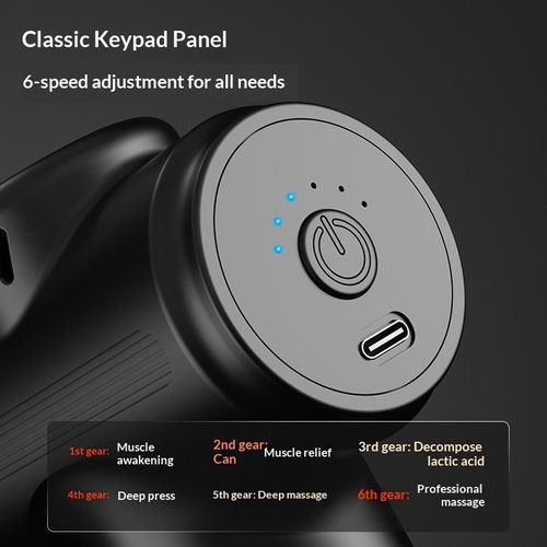 Muscle and neck massager,fascia gun