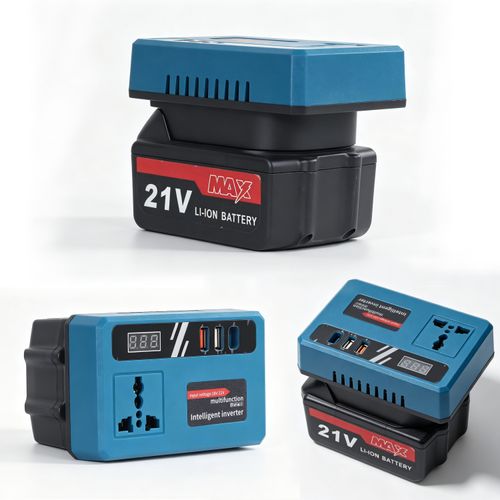 220V Lithium ion Brushless Inverter Battery Powered Fast Charger, Professional Industrial DIY Grade Tool