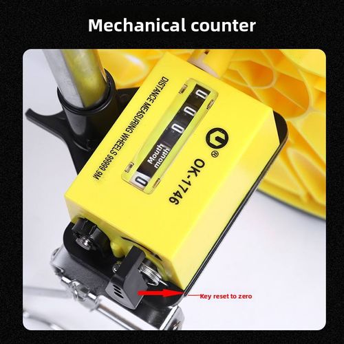 Measuring Instrument  Rolling Distance Measuring Wheel with Counter  Digital Length Measuring Wheel