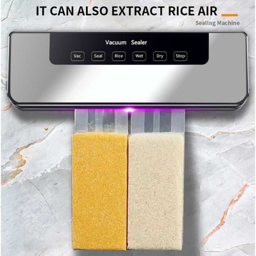 High-efficiency food storage and preservation automatic LCD display vacuum food preservation sealing machine