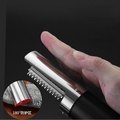 Electric fish scale remover, wireless electric fish scale remover, metal scraper tool