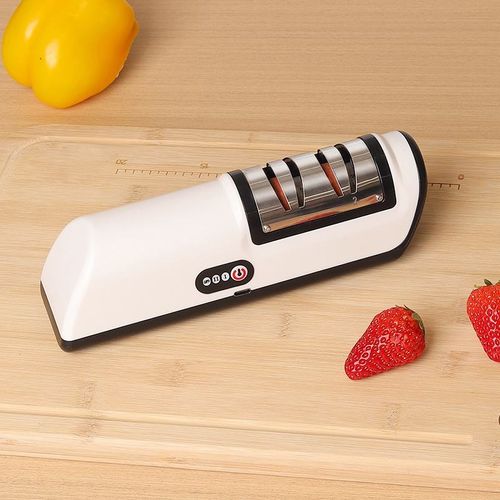 Electric knife sharpener, household sharpening stone, multi-functional automatic rechargeable small sharpening machine.