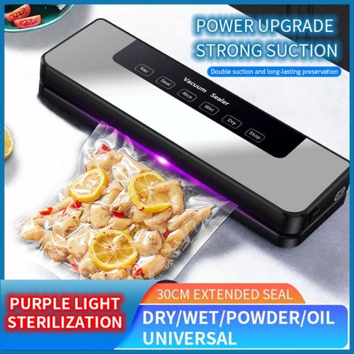 High-efficiency food storage and preservation automatic LCD display vacuum food preservation sealing machine