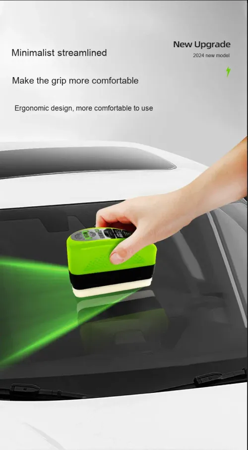 Powerful and effective car antifreeze, polishing and cleaning solution for car glass coatings, removing oil film and stains from windshields.
