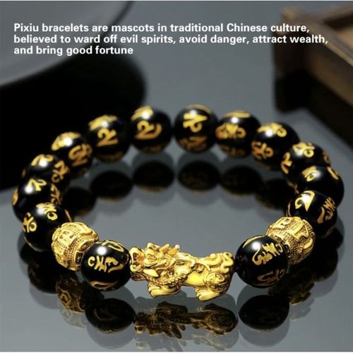 Pixiu Bracelet - Feng Shui Lucky Charm for Wealth & Protection