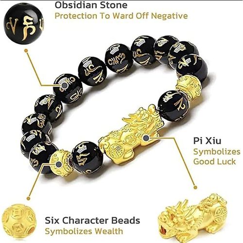 Pixiu Bracelet - Feng Shui Lucky Charm for Wealth & Protection