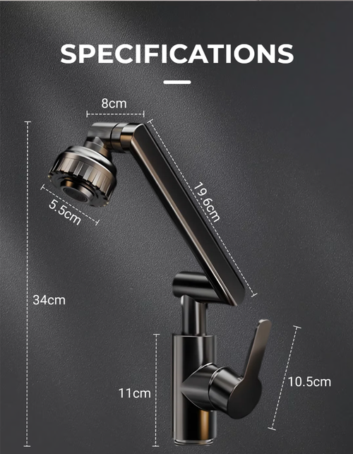 KITCHEN 108O°SWIVEL FAUCET