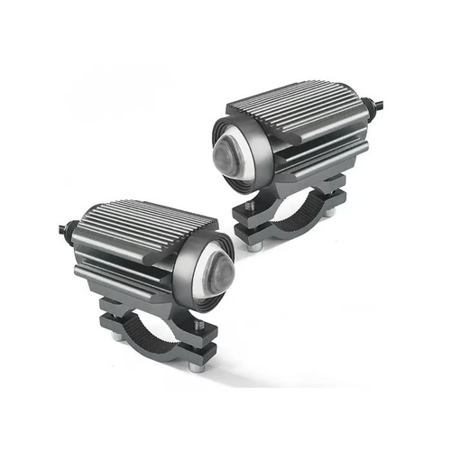 ⏰Universal Motorcycle LED Spotlight Dual Color Auxiliary Driving Light
