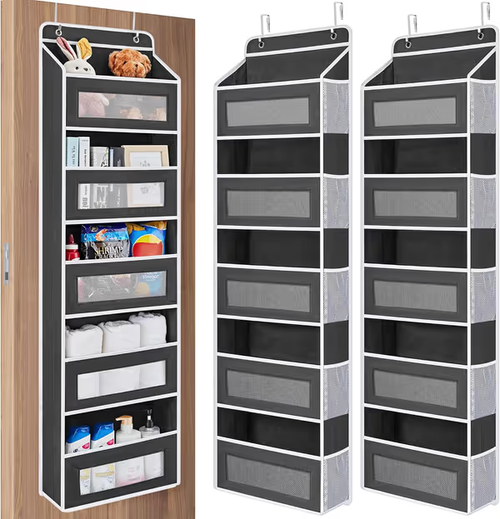 🧸Door Hanging Storage Rack - 5+5 Pockets for Everyday
