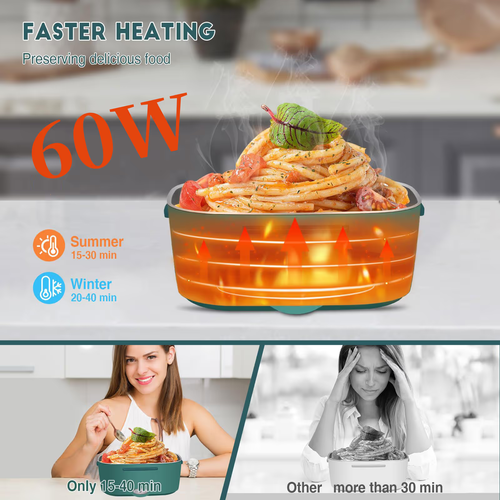 Hot Sale🔥60%OFF🔥2026 New Arrival🔥2-in-1 electric lunch box