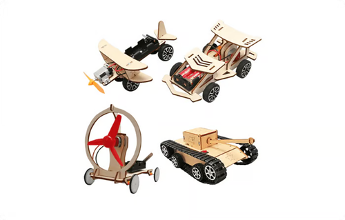 🔥Hot🛠️Sale🔥 Random 8-Pack DIY Creative Handmade Technology Toys – Styles Vary, See Images for Details