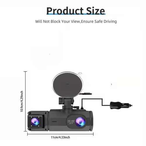 🔥Full View Car Dashcam System（WiFi Version）
