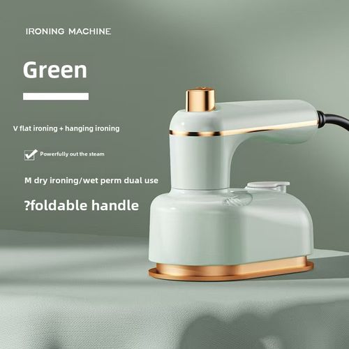 Portable Ironing Machine Handheld Steam Iron Flat and Hang Ironing 2 in 1 Heat Press Clothing Iron Machine Household Steam Iron