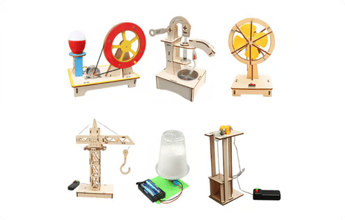 🔥Hot🛠️Sale🔥 Random 8-Pack DIY Creative Handmade Technology Toys – Styles Vary, See Images for Details