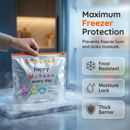 Hot Sale🔥60%OFF🔥Reusable Aluminum Foil Sealable Storage Bags (10-Pieces  L size)