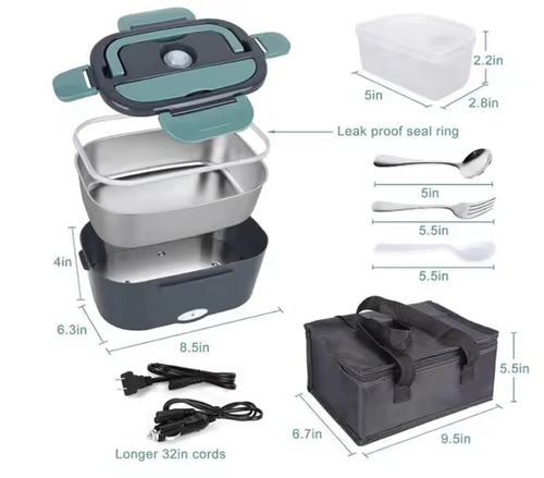 Hot Sale🔥60%OFF🔥2026 New Arrival🔥2-in-1 electric lunch box