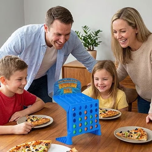 Hot Sale🔥60%OFF🔥Bounce 4-in-a-Row: The Ultimate Skill-Based Family Challenge
