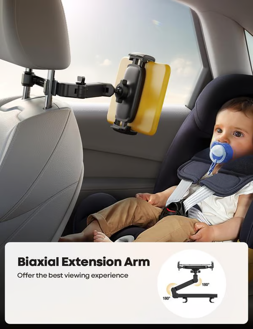 🔥2026 HOT SALE 60%OFF🔥3-in-1 Car Headrest Tablet Holde