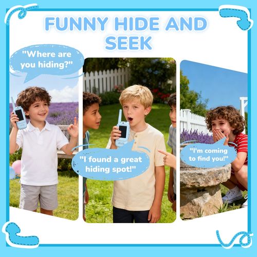 Hot Sale🔥60%OFF🔥2PCS Video Walkie Talkie For Kids 2-inch HD Screen Rechargeable Toys for Indoor Camping Travel