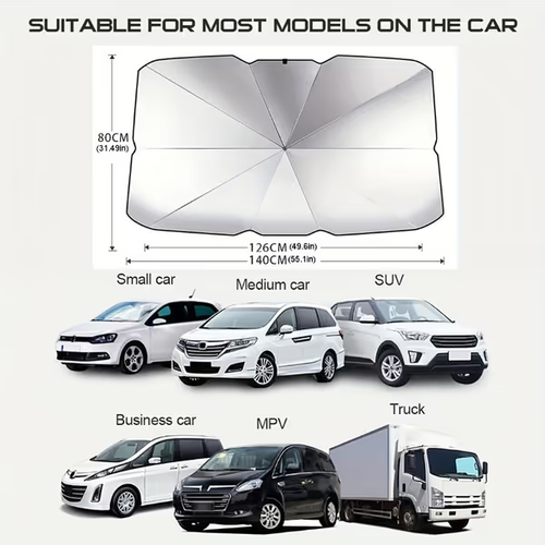 🔥60%OFF🔥🌊Hot Sale-💥2026 Foldable Anti-UV Windshield Sunshade