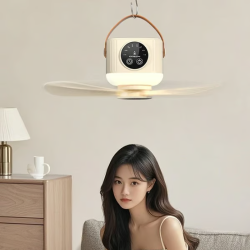 ⏰ Limited-time offer: on the rechargeable ceiling fan with LED! 🌬️✨
