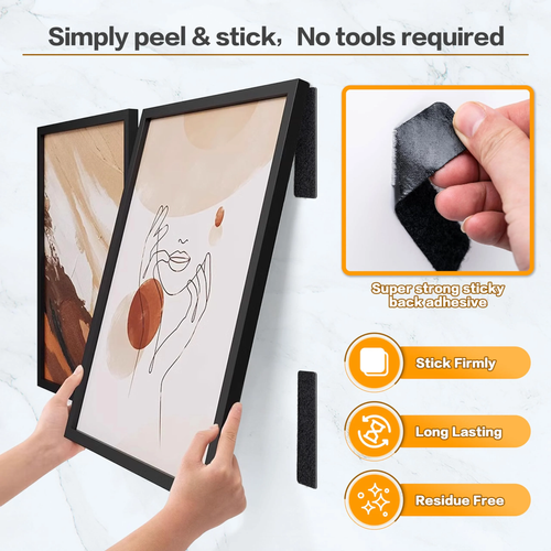 Hot Sale🔥60%OFF🔥Heavy Duty Hook and Loop Strips with Adhesive  Set of 40 units