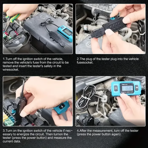 🚗✨Automotive circuit fault probe tester