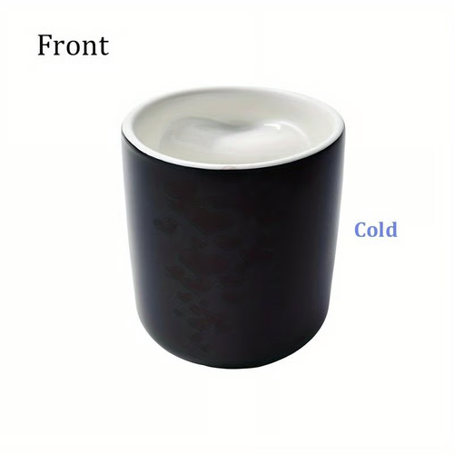Heart-Shaped Color Changing Ceramic Mug