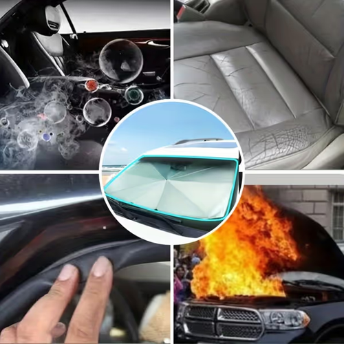 🔥60%OFF🔥🌊Hot Sale-💥2026 Foldable Anti-UV Windshield Sunshade