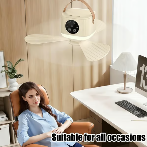 ⏰ Limited-time offer: on the rechargeable ceiling fan with LED! 🌬️✨
