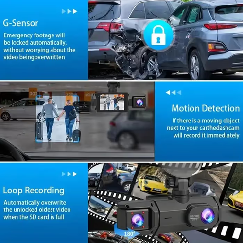 🔥Full View Car Dashcam System（WiFi Version）