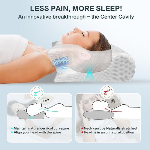 Hot Sale🔥60%OFF🔥Cervical Memory Foam Pillow for Cozy Sleep