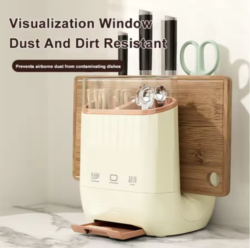 Hot Sale🔥60%OFF🔥Knife Holder Multi-Function Utensil Stand Knife Block Spoon Fork Kitchen Organizer Flatware Drainer Cutting board Storage Holder