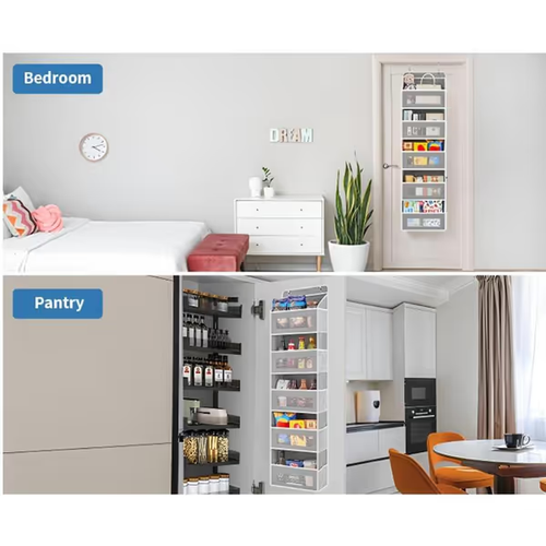 🧸Door Hanging Storage Rack - 5+5 Pockets for Everyday